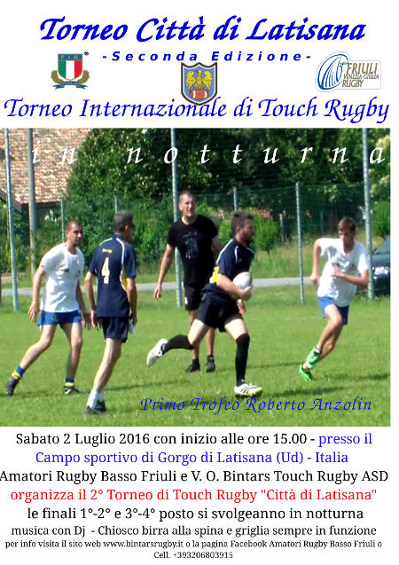 Definitivo 2 Torneo Città di Latisana