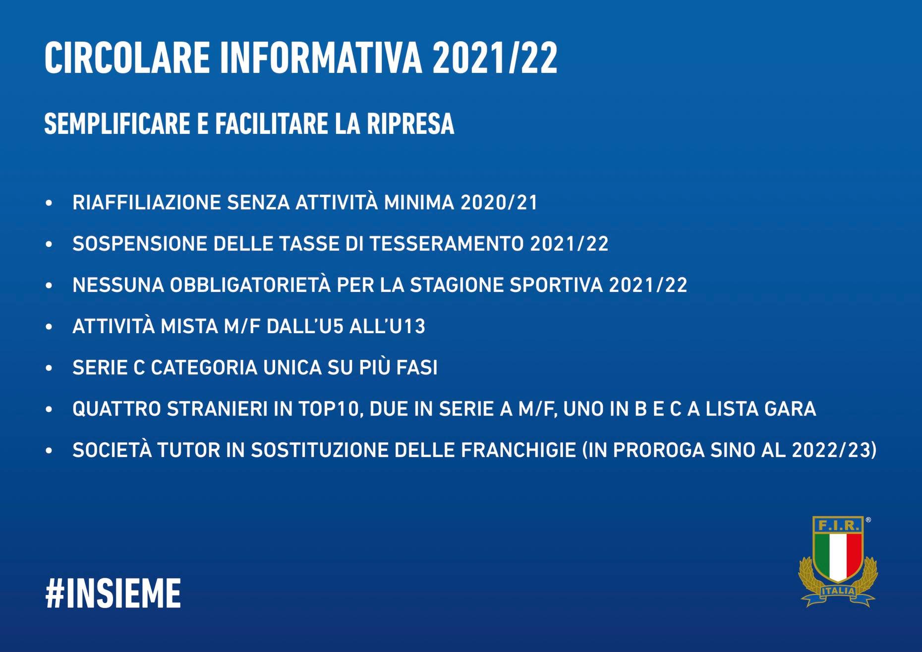 cirolare informativa 2122